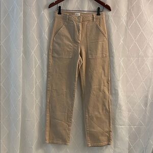 Wilfred High Rise Women’s Khaki Cargo Pants Size 2